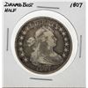 Image 1 : 1807 Draped Bust Half Dollar Silver Coin