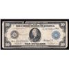 Image 1 : 1914 $10 Large Size Federal Reserve Note - Splits