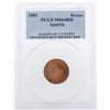 Image 1 : 1881 Austria 1 Kreuzer Coin PCGS MS64RD