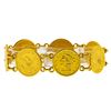 Image 1 : $2 1/2 Liberty Head Quarter Eagle Gold Coin Bracelet