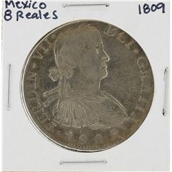 1809 Mexico 8 Reales Silver Coin