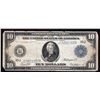Image 1 : 1914 $10 Large Size Federal Reserve Note - Splits