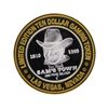 Image 1 : .999 Silver Sam's Town Las Vegas $10 Casino Gaming Token Limited Edition