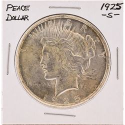 1925-S $1 Peace Silver Dollar Coin