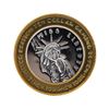 Image 1 : .999 Silver New York-New York Las Vegas $10 Casino Gaming Token Limited Edition