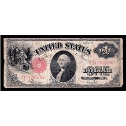 1917 $1 Legal Tender Note - Split on Right Side