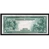Image 2 : 1918 $5 Large Size National Currency Note Kansas City Missouri