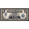 Image 1 : 1899 $2 Mini Porthole Silver Certificate Note