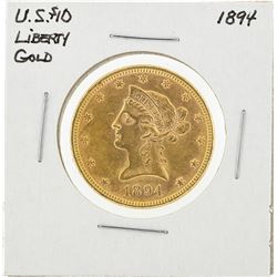 1894 $10 Liberty Head Eagle Gold Coin