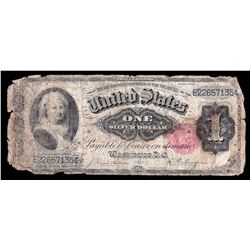 1891 $1 Silver Certificate Martha Washington Note