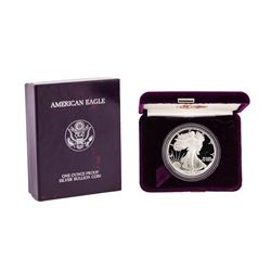 1989 1oz American Silver Eagle Proof Coin with Box