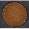Image 1 : 1876 INDIAN CENT, VF/XF