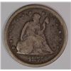 Image 1 : 1875-S TWENTY CENT PIECE, VG/FINE