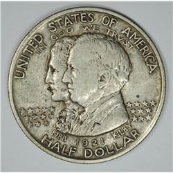 1921 ALABAMA COMMEMORATIVE HALF DOLLAR,  XF