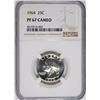 Image 1 : 1964 WASHINGTON QUARTER, NGC PF-67 CAMEO