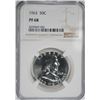 Image 1 : 1963 FRANKLIN HALF DOLLAR, NGC PF-68
