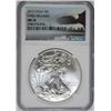 Image 1 : 2015 AMERICAN SILVER EAGLE, NGC MS-70 EARLY RELEASES