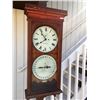 Image 8 : Seth Thomas Double Dial No. 13 Office Calendar Wall