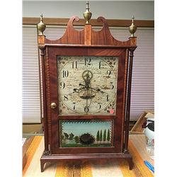 Eli Terry Outside Escapement Pillar and Scroll