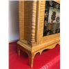 Image 10 : Tiger Maple Pillar and Scroll Clock