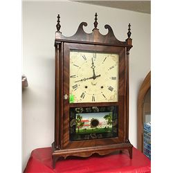 E. Terry & Sons Pillar and Scroll Clock