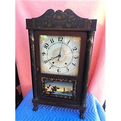 Riley Whiting Column and Splat Shelf Clock
