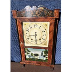 Eli Terry, Jr. Column and Splat Shelf Clock