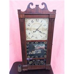 Jerome, Thompson, & Co. Pillar and Scroll Clock