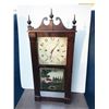 Image 1 : Jerome Darrow & Co. Reeded Pilaster and Scroll Clock