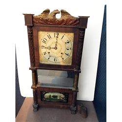 Birge & Ives Triple Decker Shelf Clock
