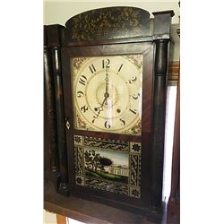 Seth Thomas Mahogany Transitional Shelf Clock