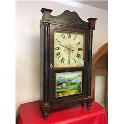 Norris North Column and Splat Mantel Clock