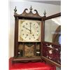 Image 10 : Hopkins & Alfred Mahogany Pillar & Scroll Clock