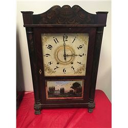 Eli Terry & Son Column and Splat Shelf Clock