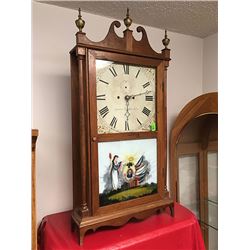 Spencer, Wooster & Co. Pillar and Scroll Clock