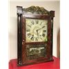 Image 1 : Eli Terry, Jr. Stenciled Column and Splat Shelf Clock