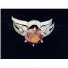 Image 2 : 14kt Gold Ladies Red Diamond Ring