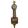 Image 1 : Weight Drive Antique Presentation Banjo Clock