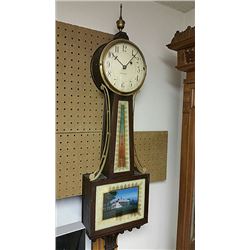 Waltham Banjo Clock