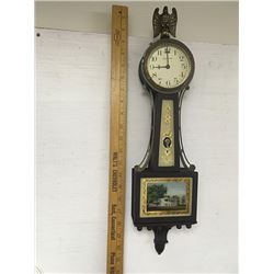 Miniature Waltham Banjo Clock