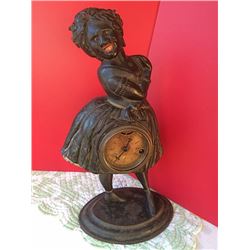 Antique Topsey Clock