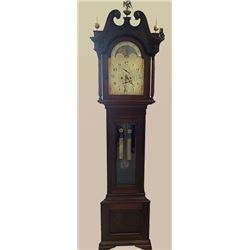 Tiffany & Co. Mahogany Grandfather Clock