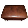 Image 3 : Leather Sofa and Ottoman