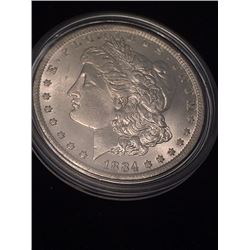 1884-O Morgan Silver Dollar