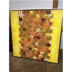 Abstract Oil Painting on Canvas