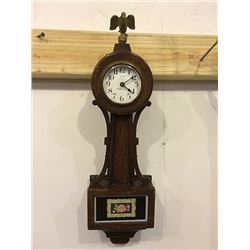 Miniature New Haven Clock Co. Banjo Clock