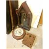 Image 5 : 5 Clock Cases and Partial Wooden Works Movement