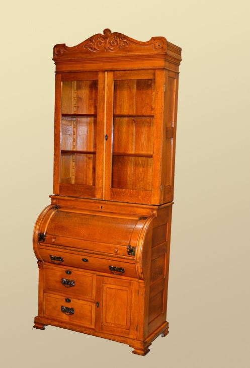 Victorian Drop Lid Ladies Secretary Desk
