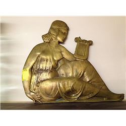 Antique Bronze Plaque