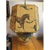 Image 1 : Glass Horse Design Lamp